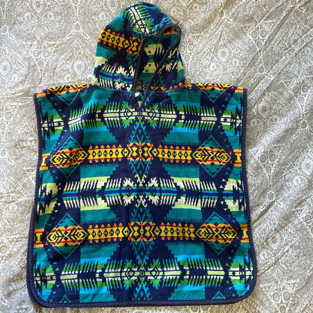 Pendleton kids poncho